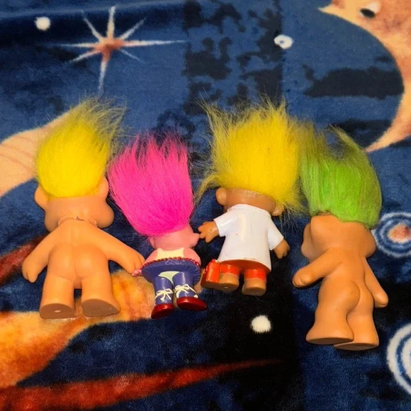 Colorful Troll Doll Set - Picture 7 of 7